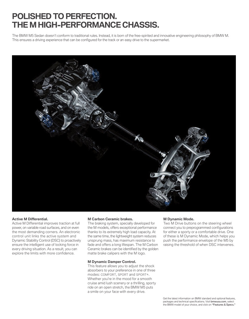 2015 BMW M5 Brochure Page 25